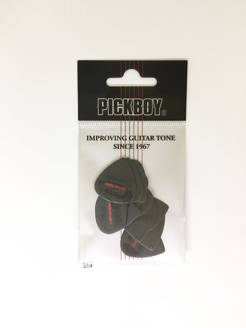 Pickboy Edge, Sharp Tip, Carbon/Nylon, 0.60mm, 10 picks - Image 3
